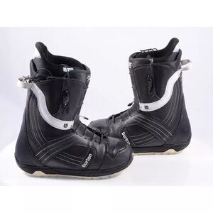 Burton Mint Womens Snowboard Boots! Black & White Size 8